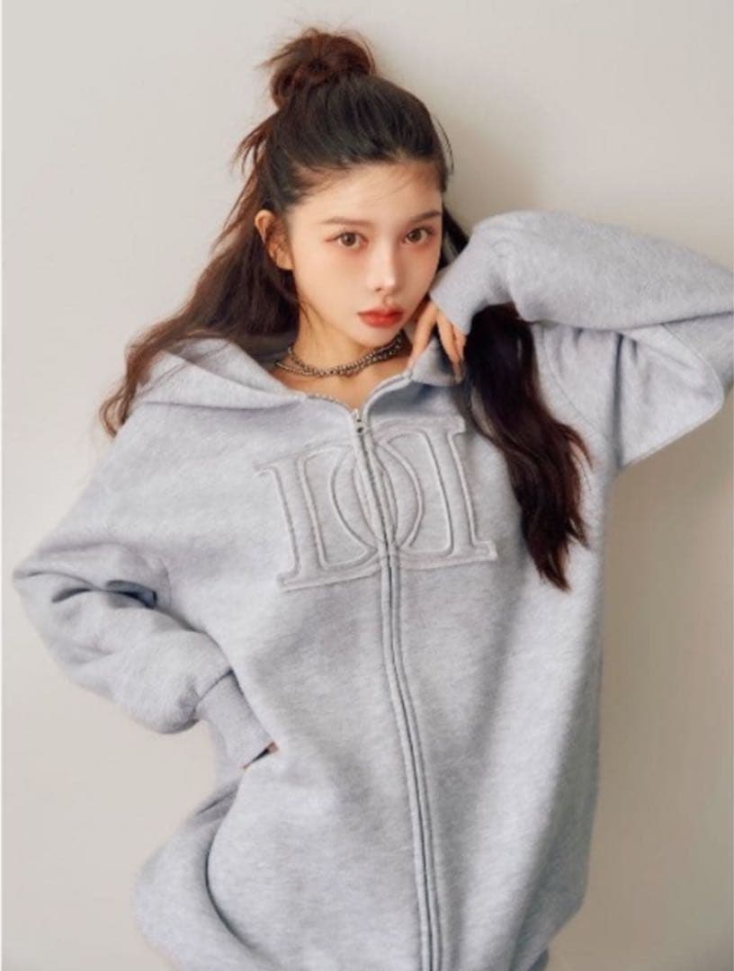 Darich☆アップリケDDロゴパーカー新品未使用タグ付き未開封