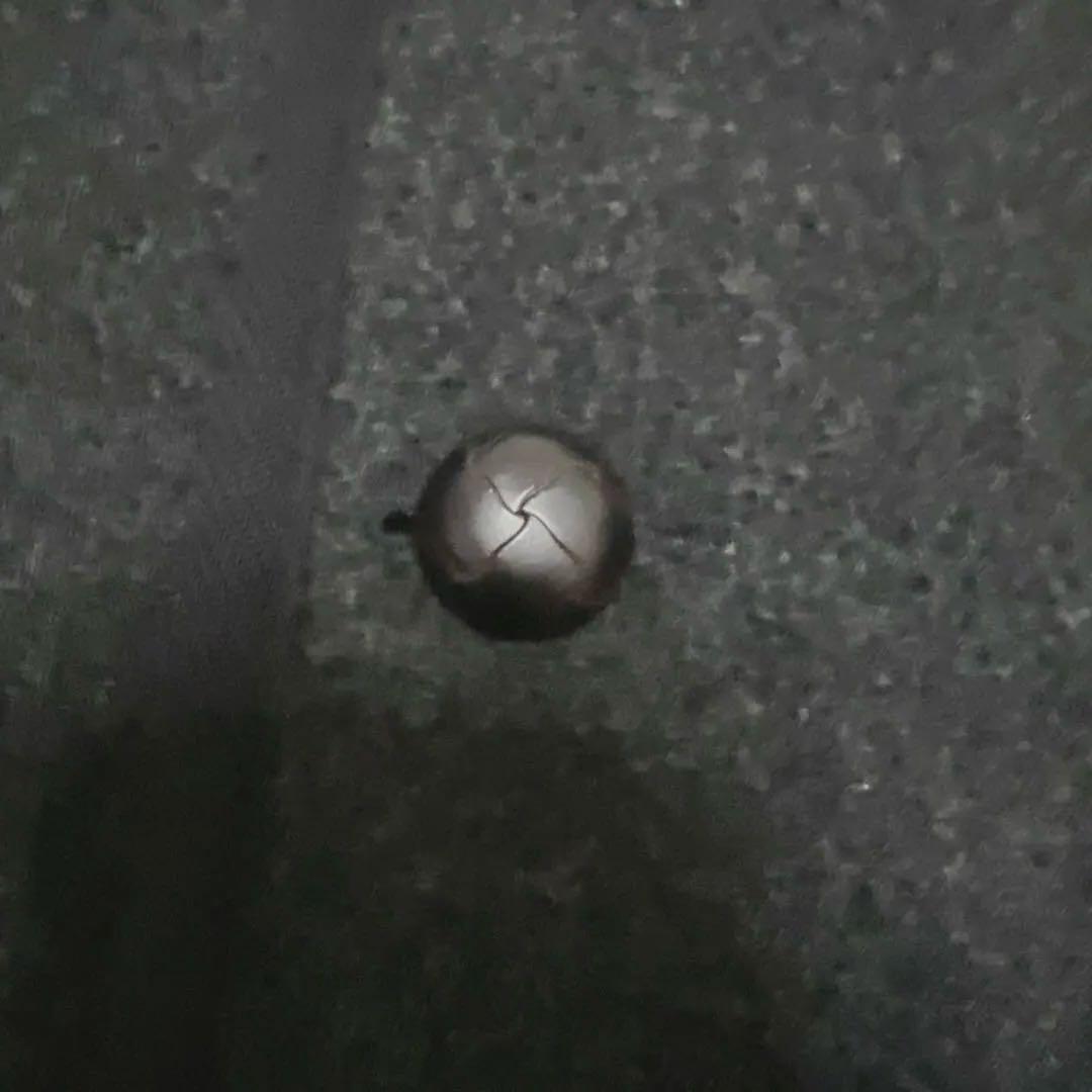 ダントン ノーカラーコート ウールモッサ ジャケット サイズ40 くるみボタン