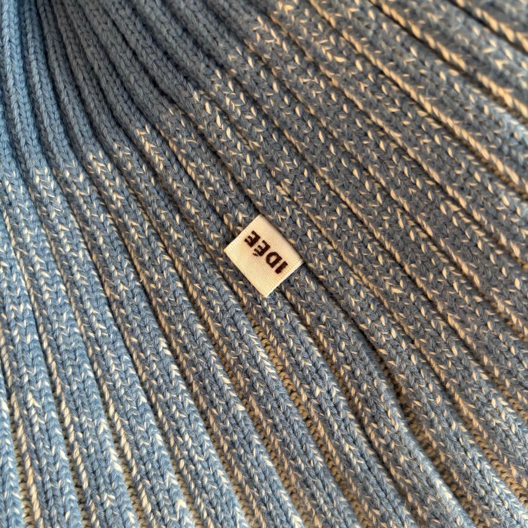 【説明書付】IDEE MINI PUUF Asian blue 無印良品