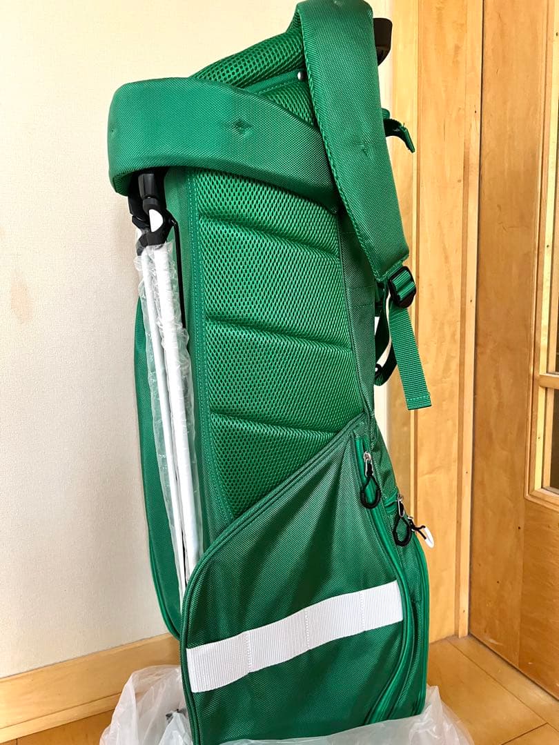 【完売品】【新品未使用】イエローロブスター ゴルフバッグ グリーン