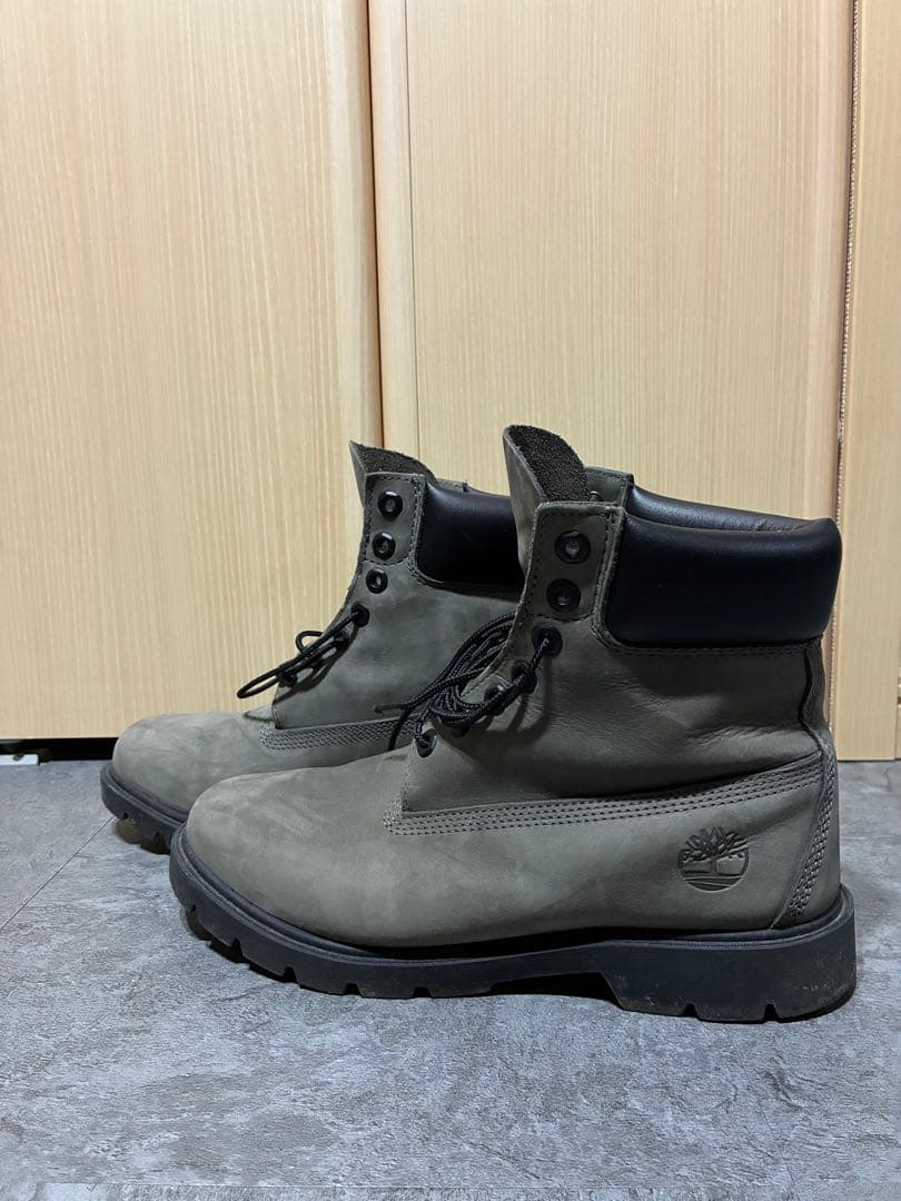 k*o様 Timberland 防水スエードハイカットブーツ グレー