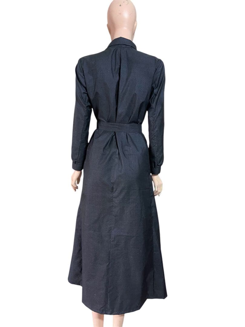 くろすけ　着物リメイクワンピース　大島紬　2月中旬から発送