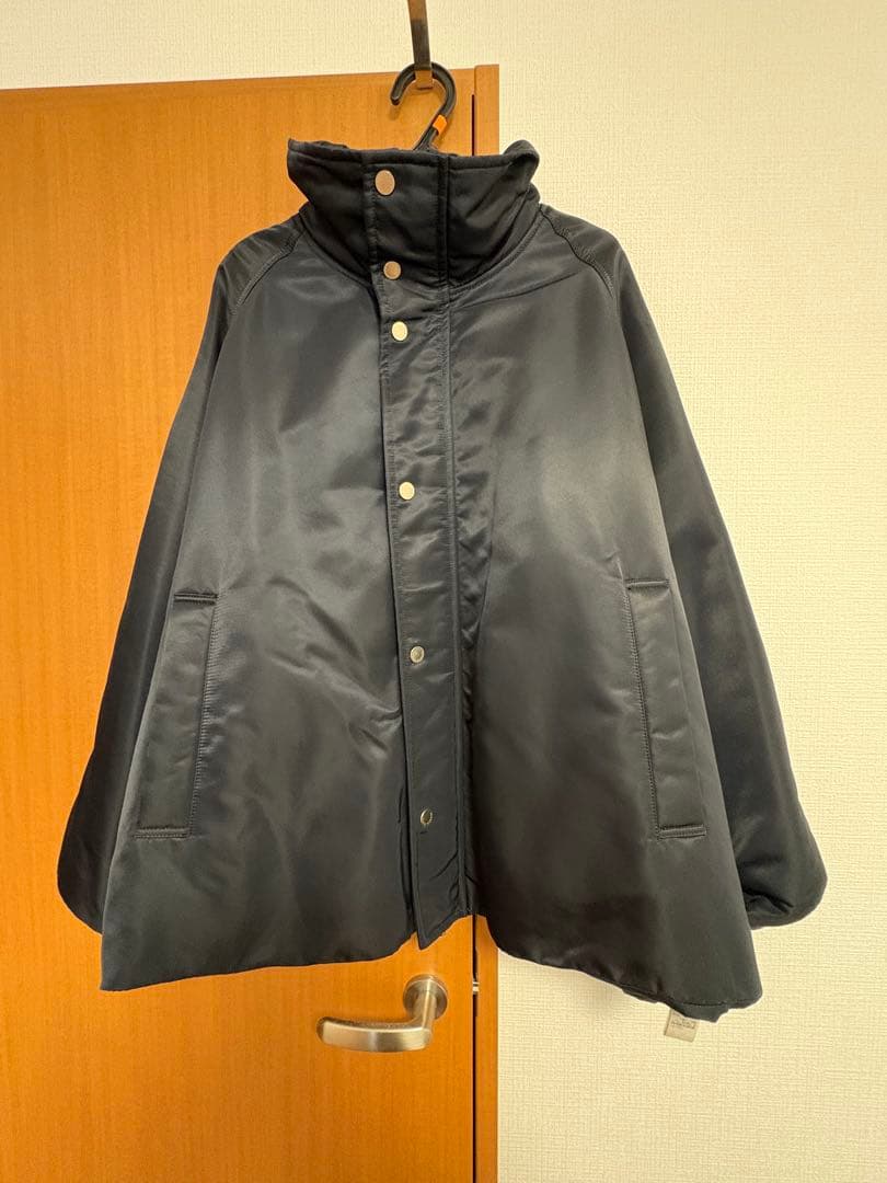 アッパーハイツ ARMY アダムエロペ ジャケット ブルゾン ブラック 黒