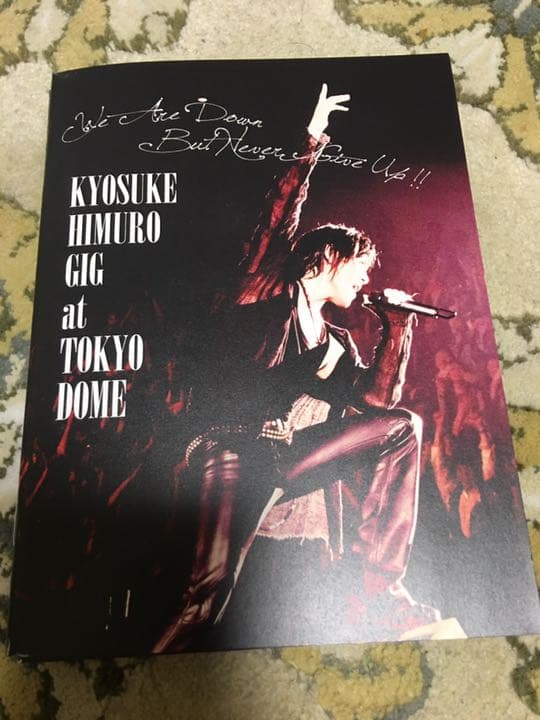 氷室京介 we are down but never give up DVD