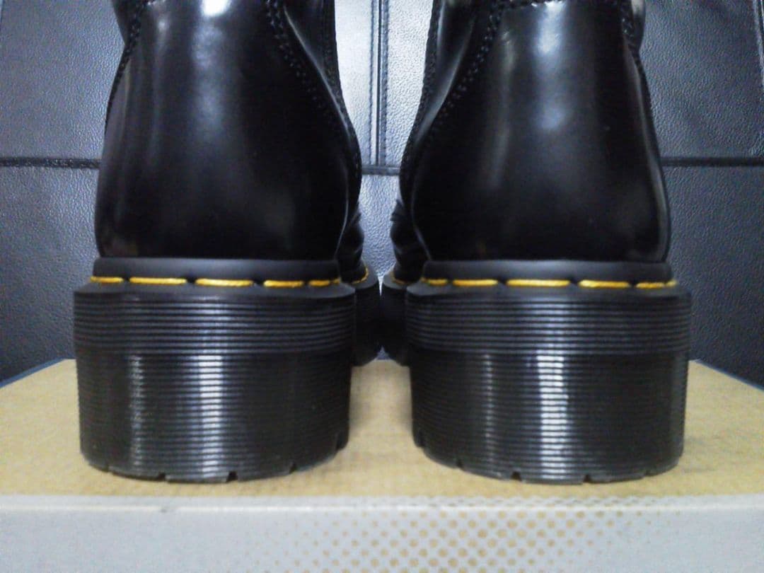 【極美品】Dr.Martens JADON UK7 黒 男女可 厚底 8ホール