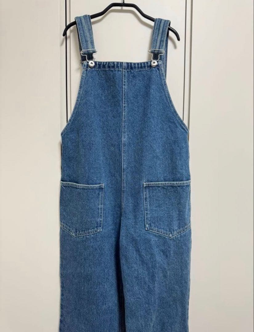 未使用【TREFLE+1 】デニムオーバーオール