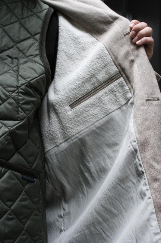 ジャケット・アウター HERILL / Cotton twill Short coat (Beige)