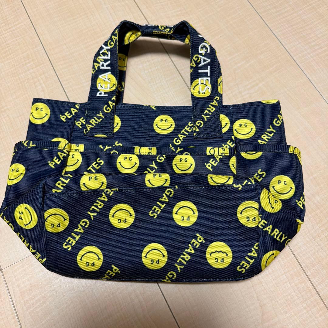 PEARLY GATES スマイリーフェイスゴルフバッグ