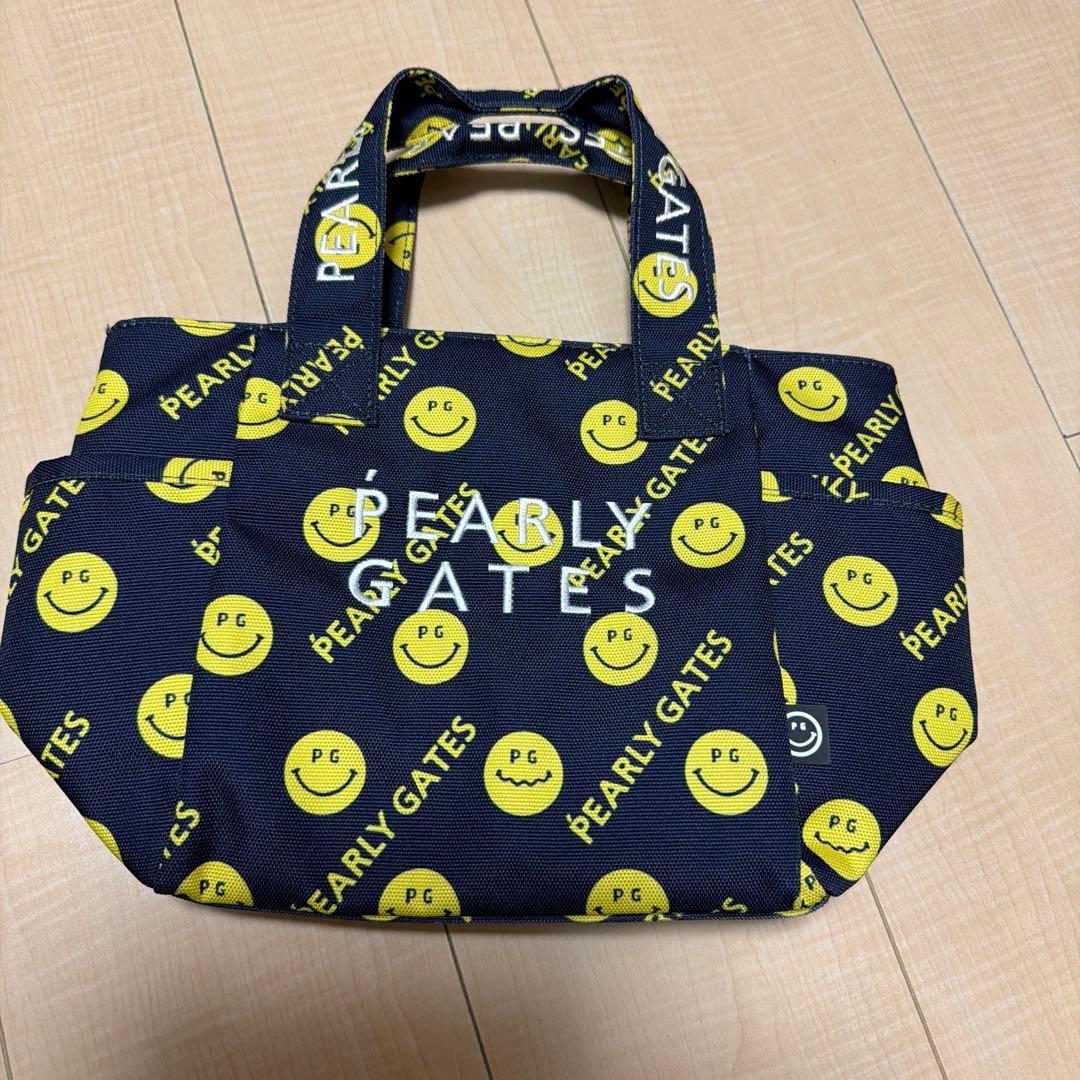 PEARLY GATES スマイリーフェイスゴルフバッグ