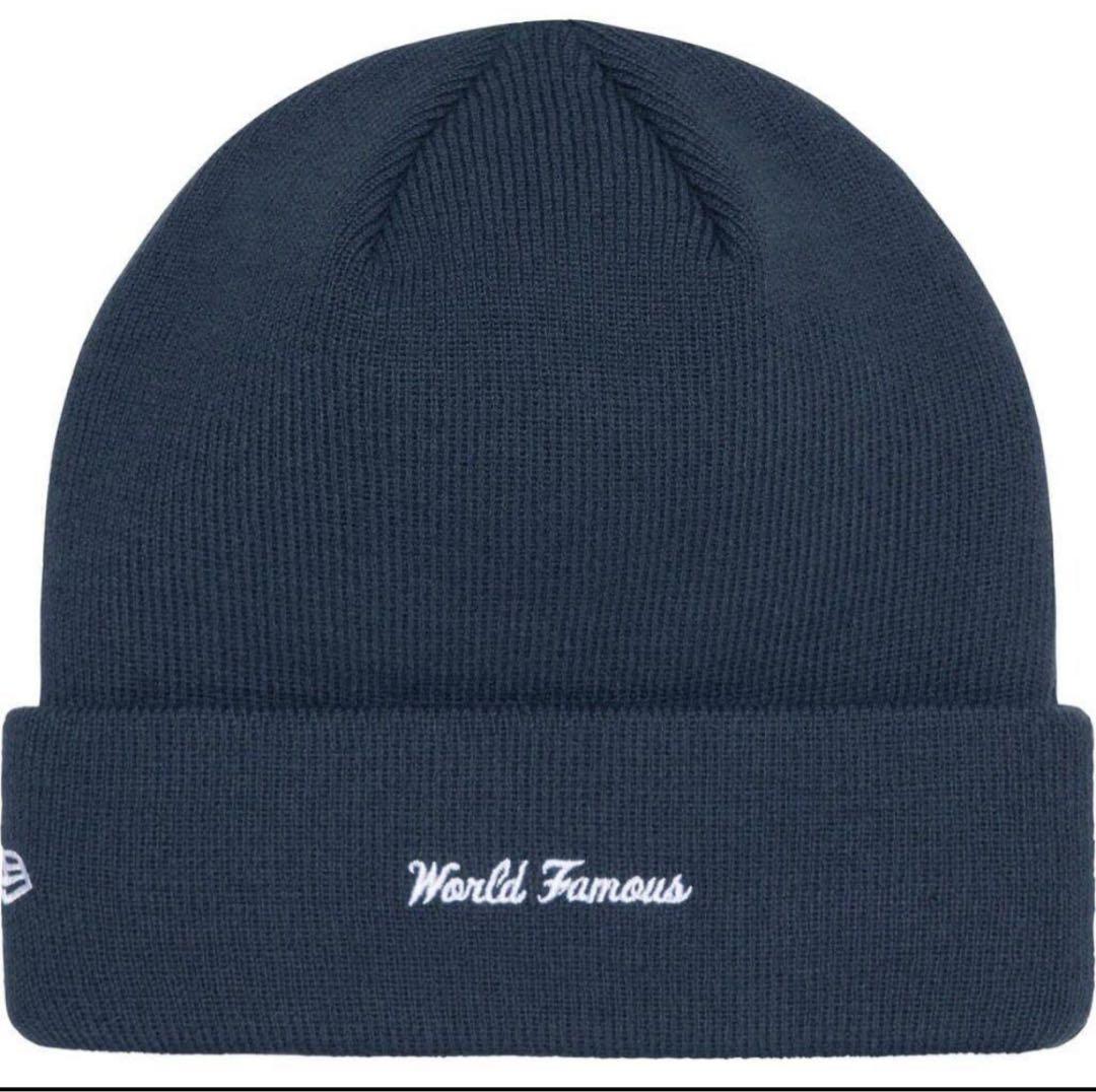 帽子 Supreme New Era Box Logo Beanie Navy