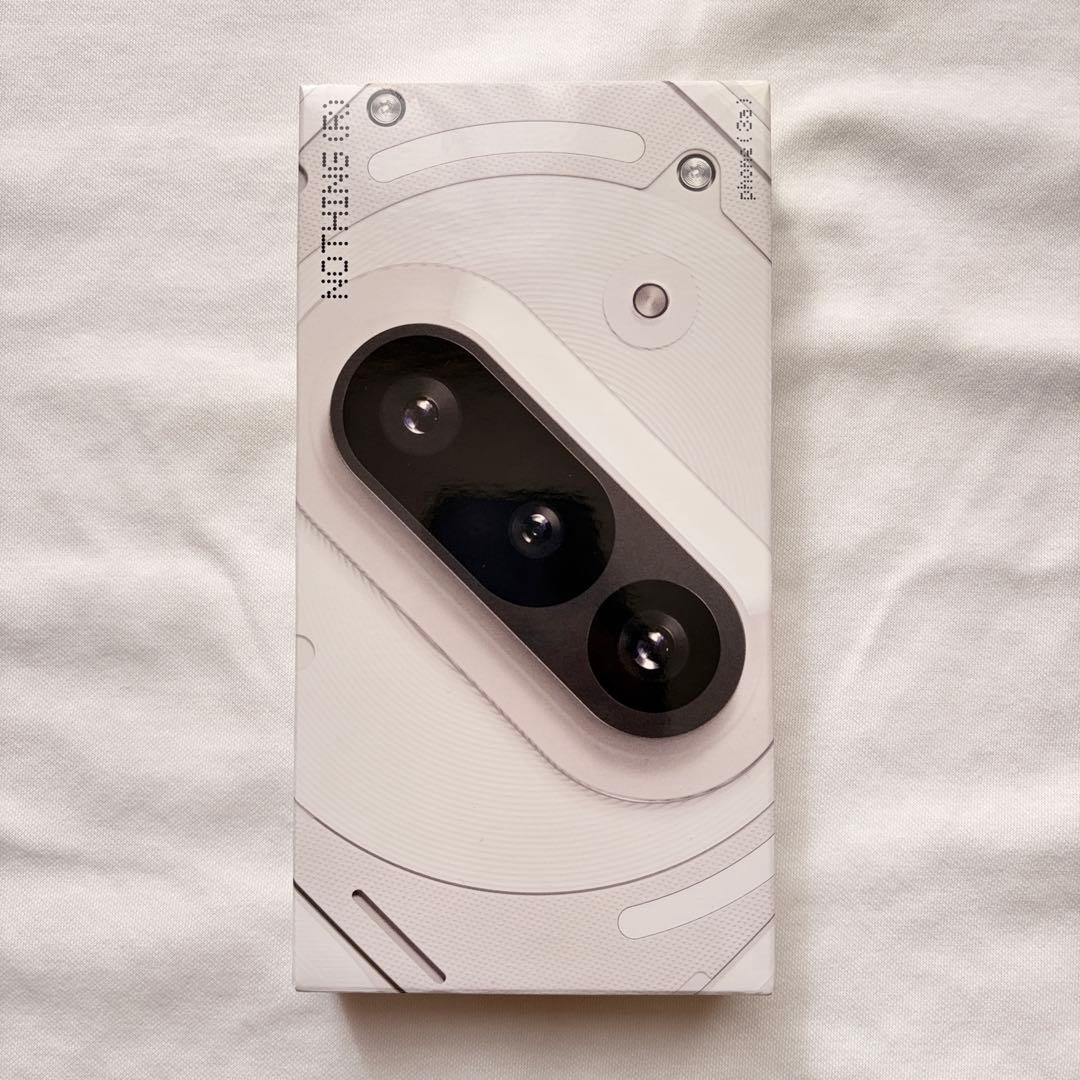 【新品】Nothing Phone 3a 8+128GB ホワイト