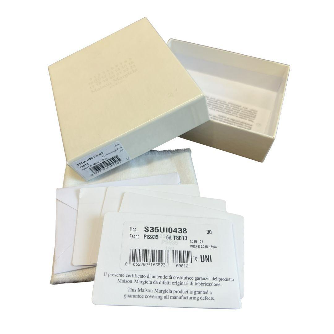 値下二つ折り財布ファスナー付きメゾンマルジェラMaison Margiela