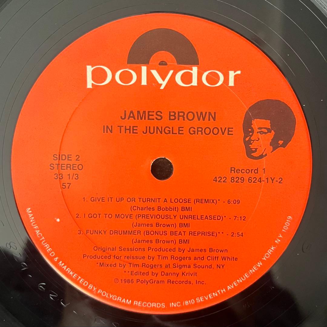 USオリジナル James Brown In the Jungle Groove