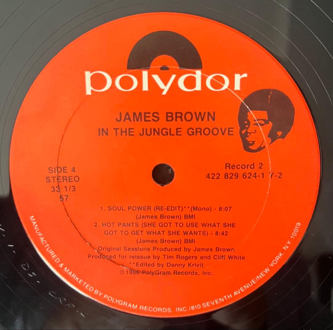 USオリジナル James Brown In the Jungle Groove