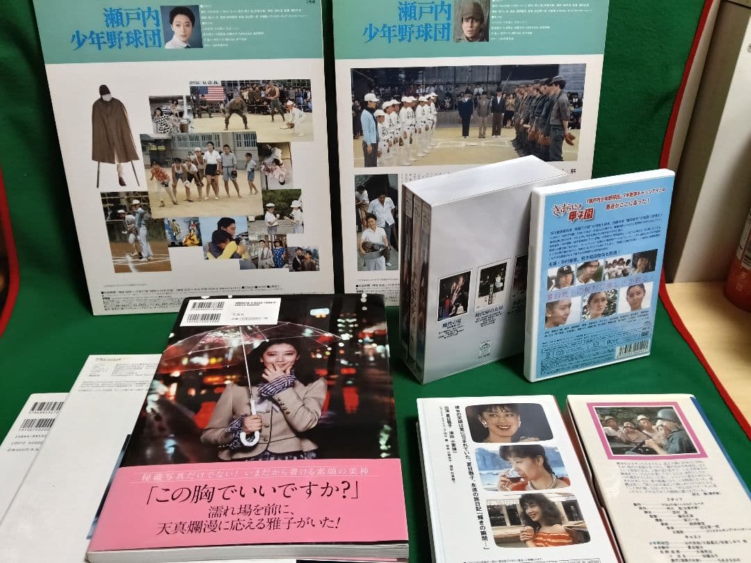 夏目雅子 DVD、LD、VHS写真集 セット
