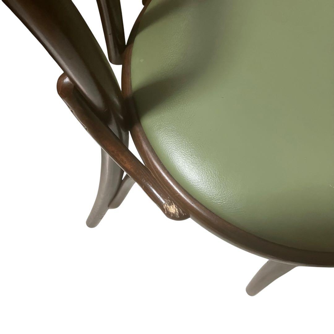 CRES ベントウッドチェア　ダイニングチェア　曲げ木　ラタン