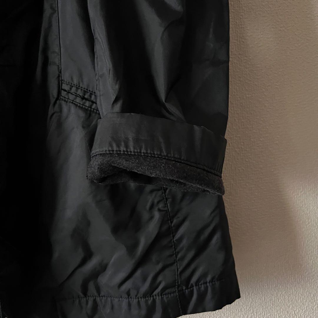 90s エンポリオアルマーニ テーラードジャケット 裏地切替 46 ブラック