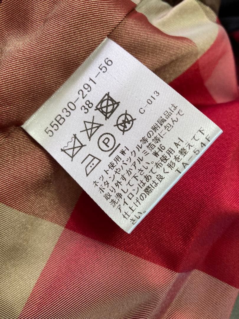 【美品】 ブルーレーベル　ブラウン　コート