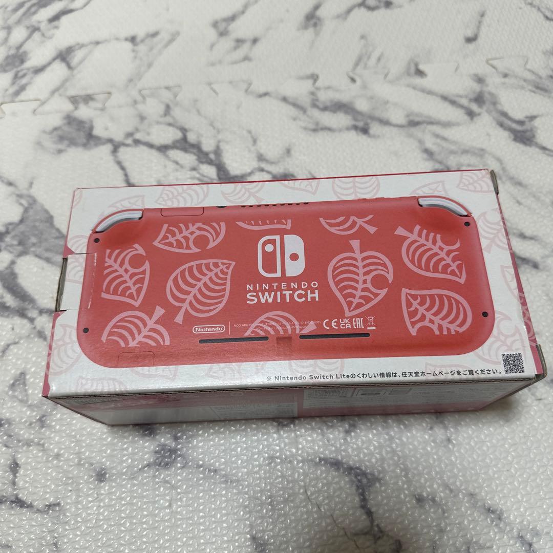 スイッチライト どうぶつの森　coral pink