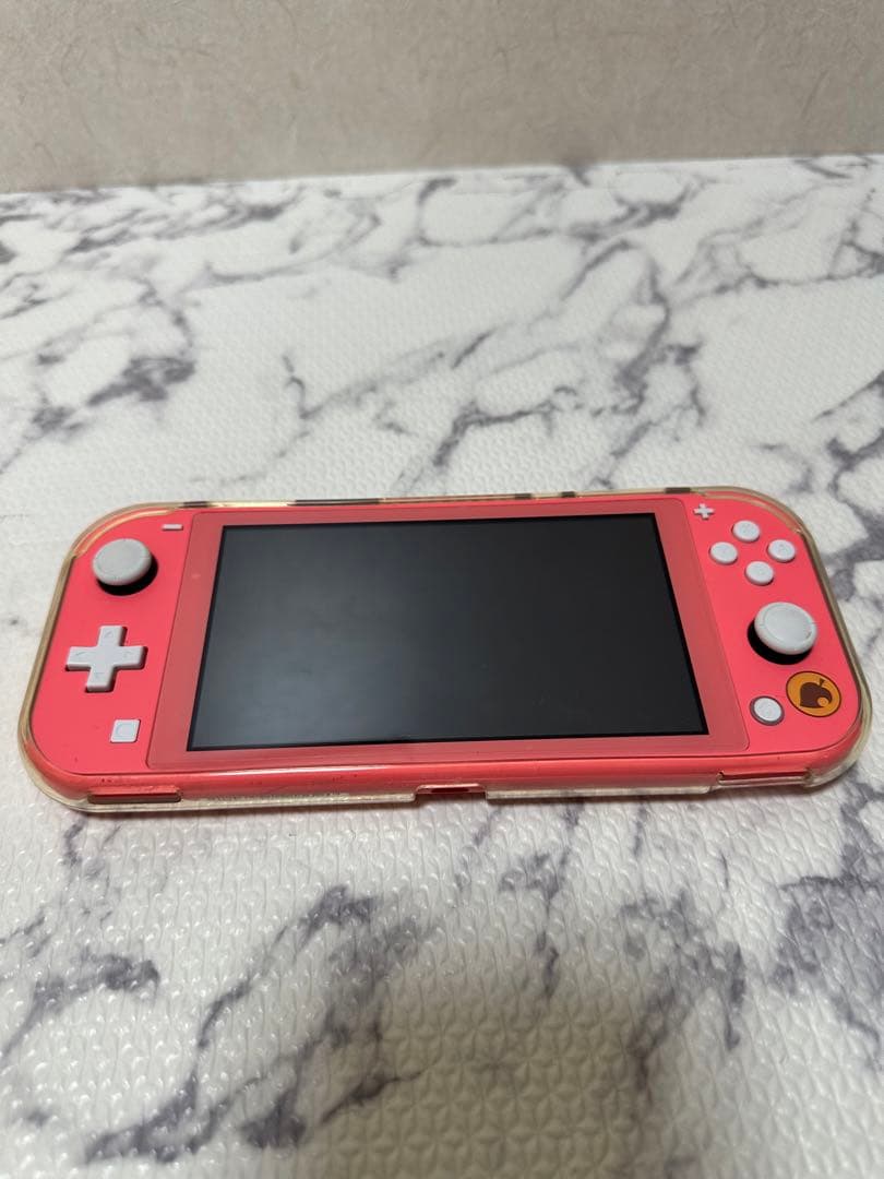 スイッチライト どうぶつの森　coral pink