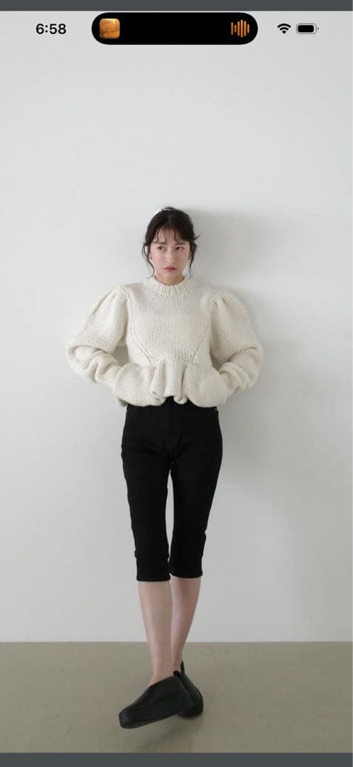 CLANE カプリパンツ