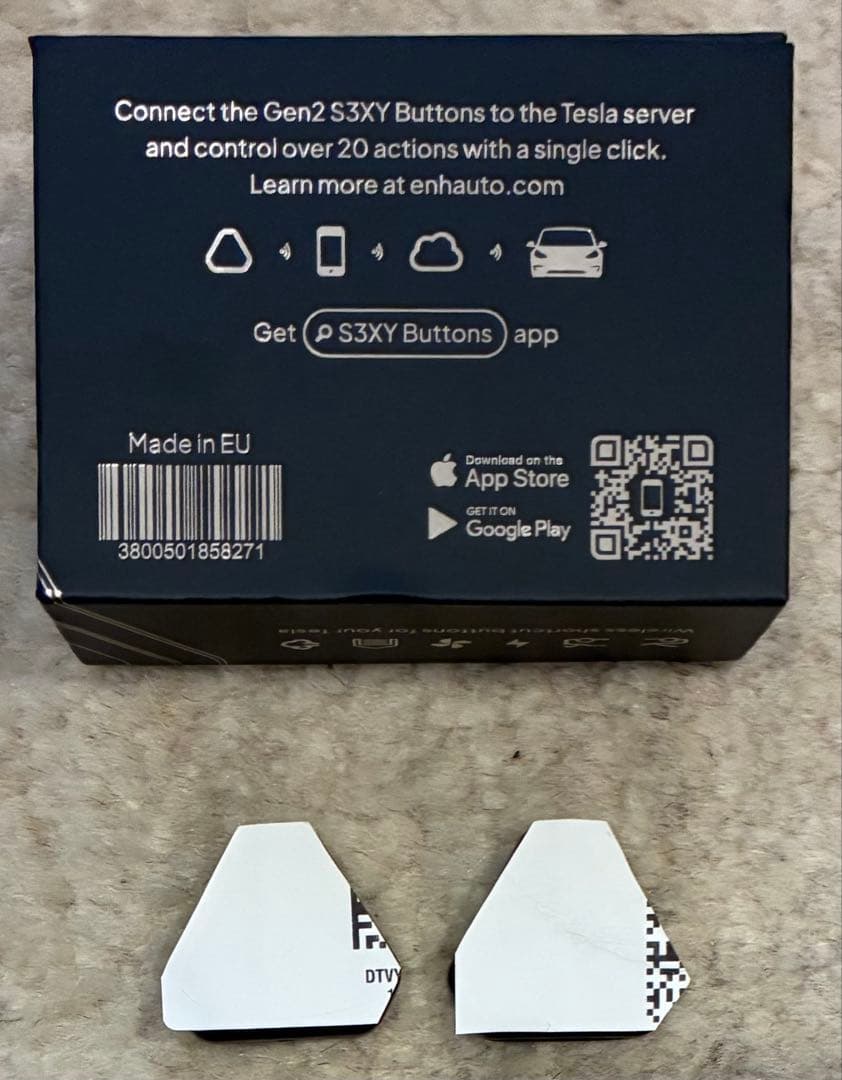 S3XY Knob & S3XY Button x２個 TESLA MODEL3