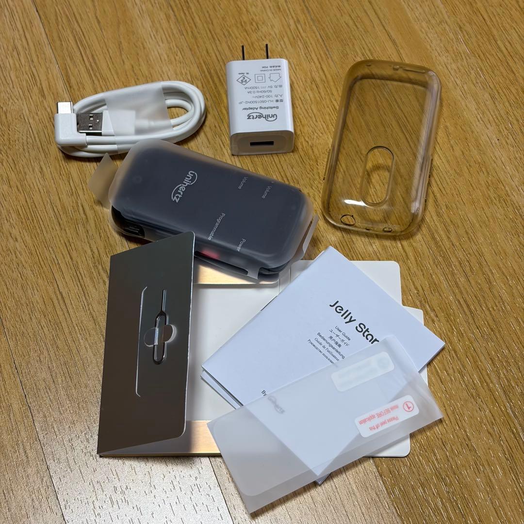 Jelly Star Unihertz ユニハーツ 黒　日曜日で出品終了します。