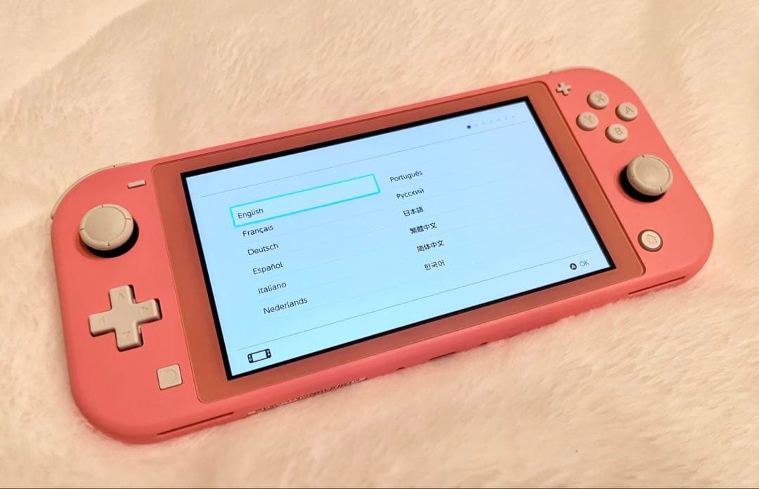 【本体のみ】Nintendo Switch Lite コーラルピンク