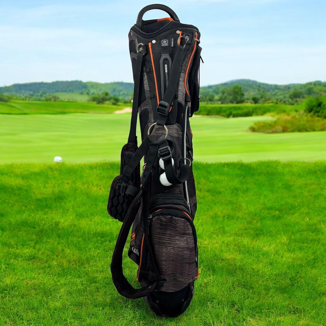 OGIO オジオ 9型 8分割 ゴルフ スタンド式 キャディバッグ 軽量モデル