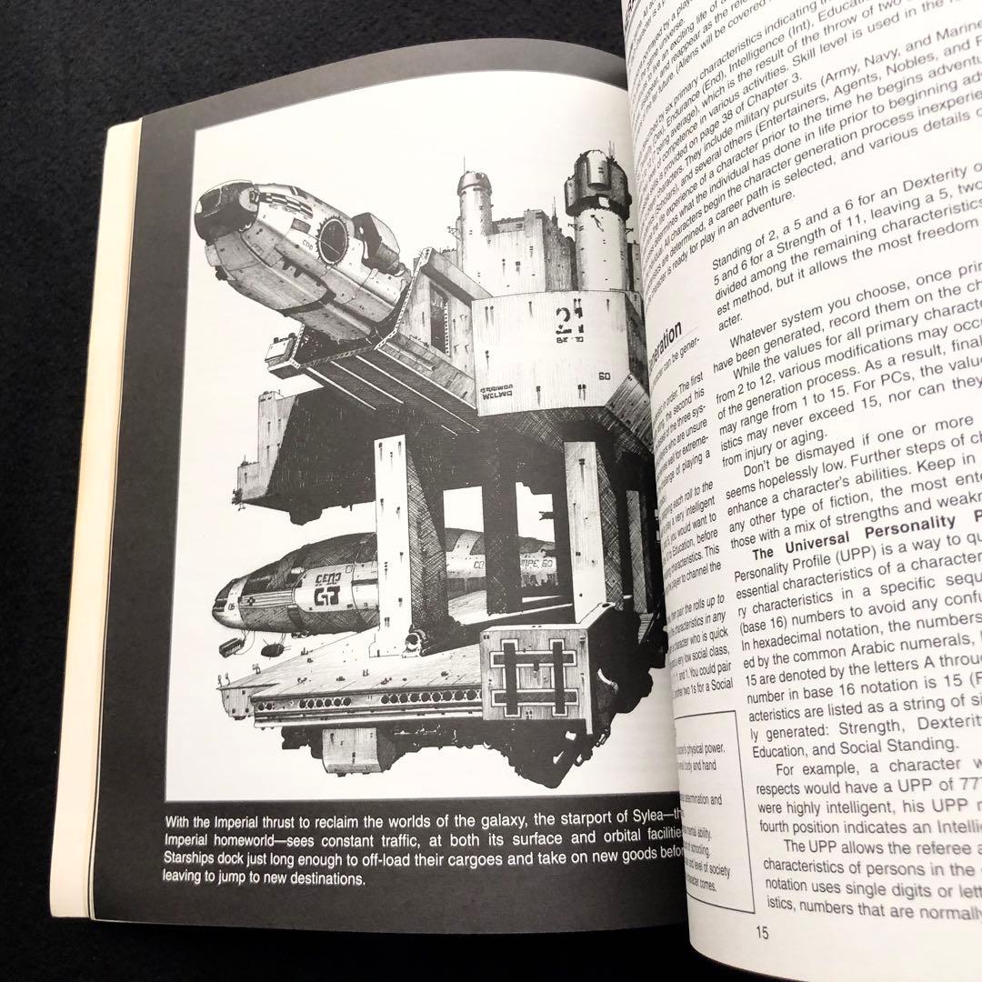 TRPG トラベラー 基本ルールブック「Traveller 1」1996