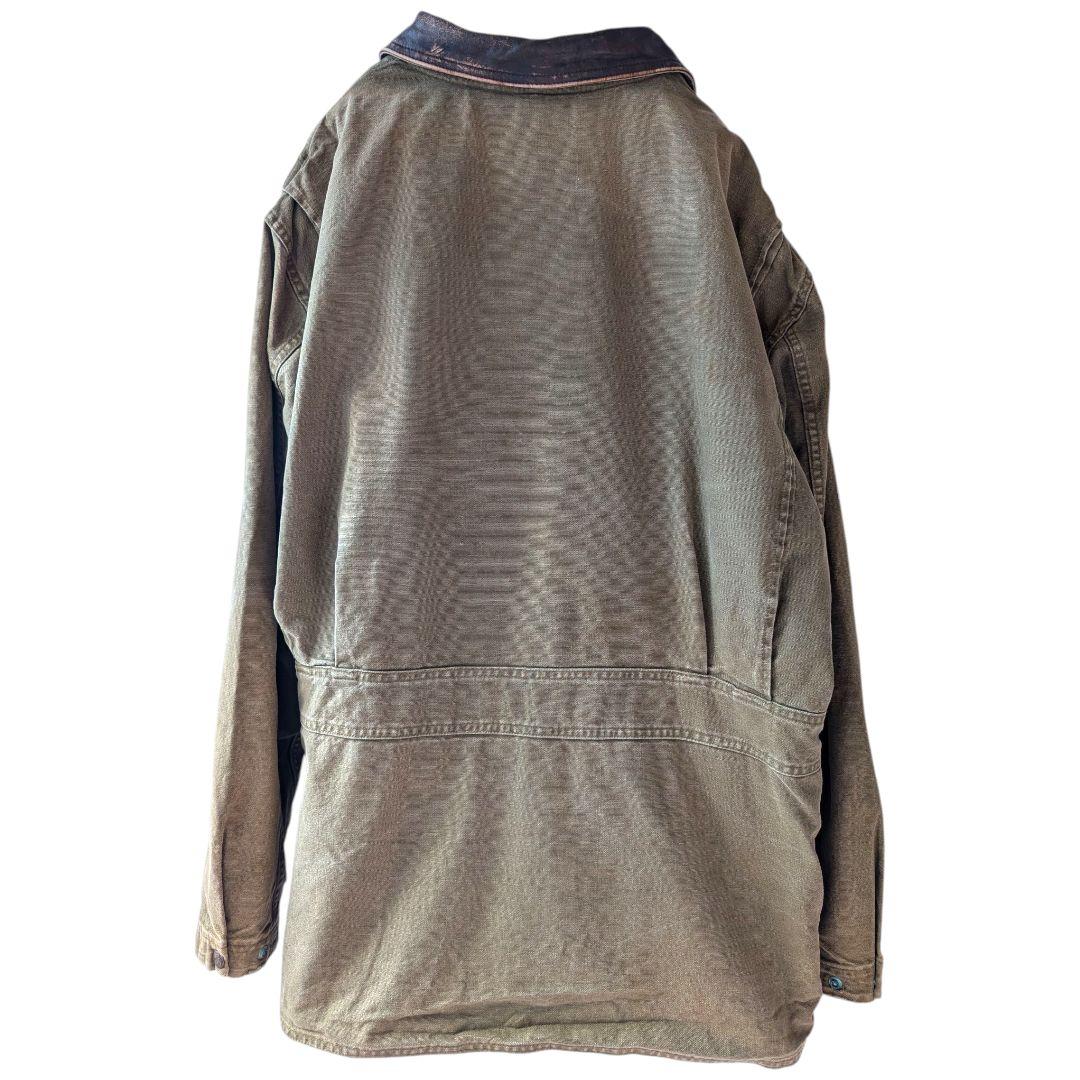 90s Woolrich カーキ ハンティングジャケット USA製 ダック生地