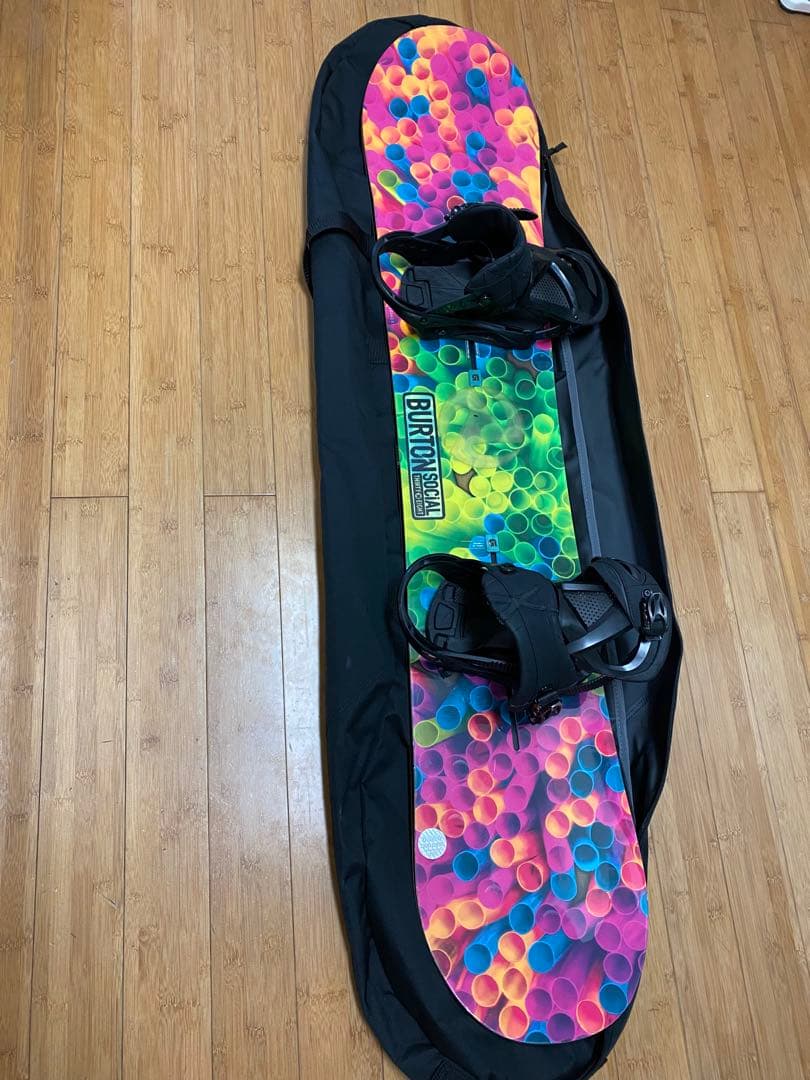 バートン　BURTON SOCIAL 138cm　フルセット