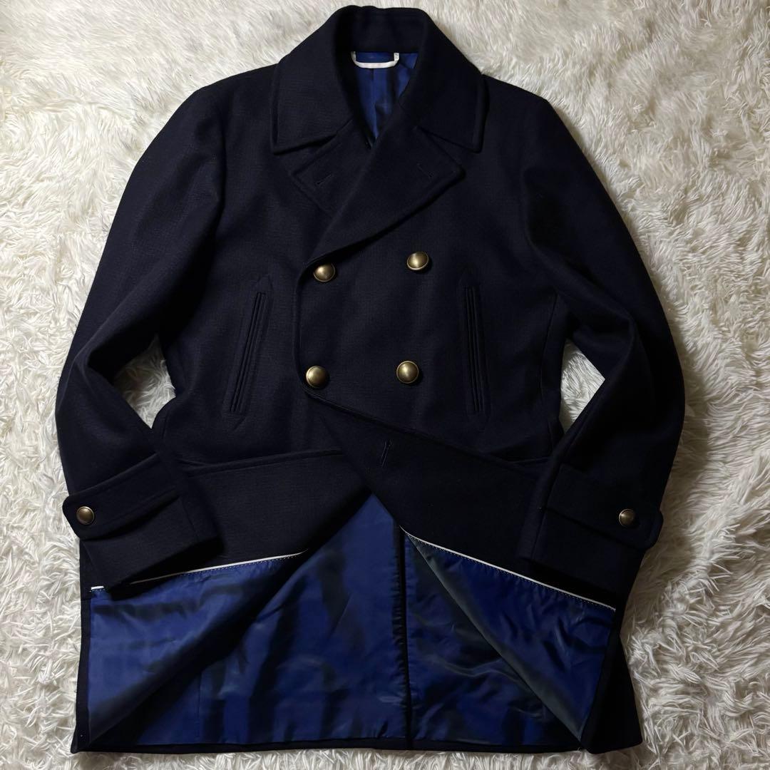 極美品✨ ティモシーエベレスト ダブルチェスター コート イタリア生地 日本製