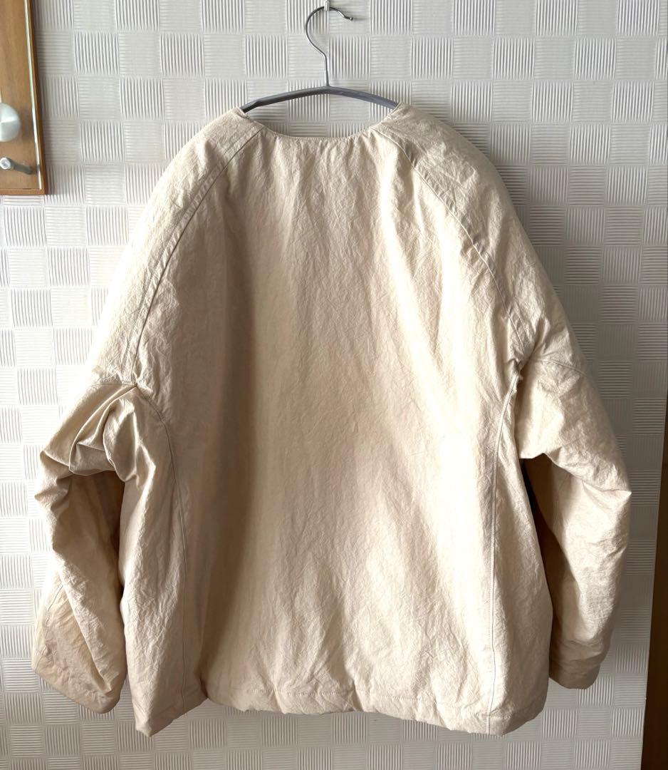 お値下げ　かぐれ　中綿Quilted short coat アイボリー　未使用品