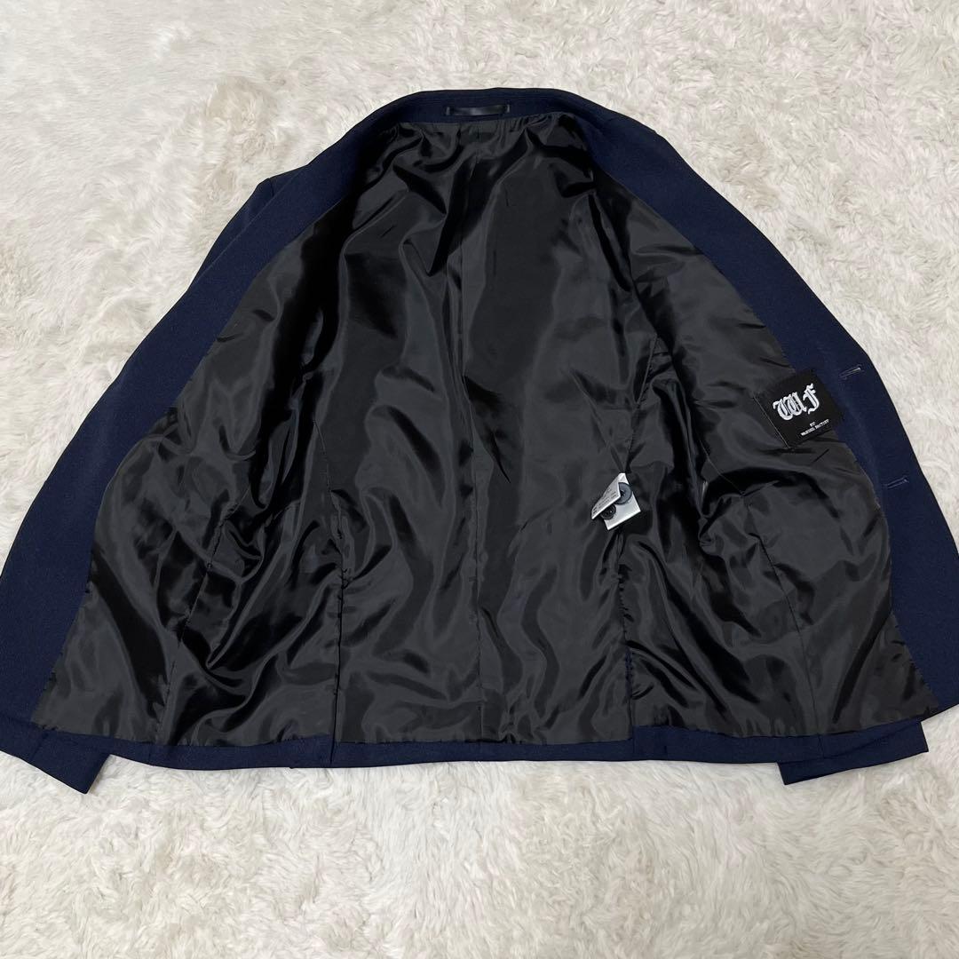 未使用級　WANDER FACTORYスーツ　6点セット　3ピース　紺　150