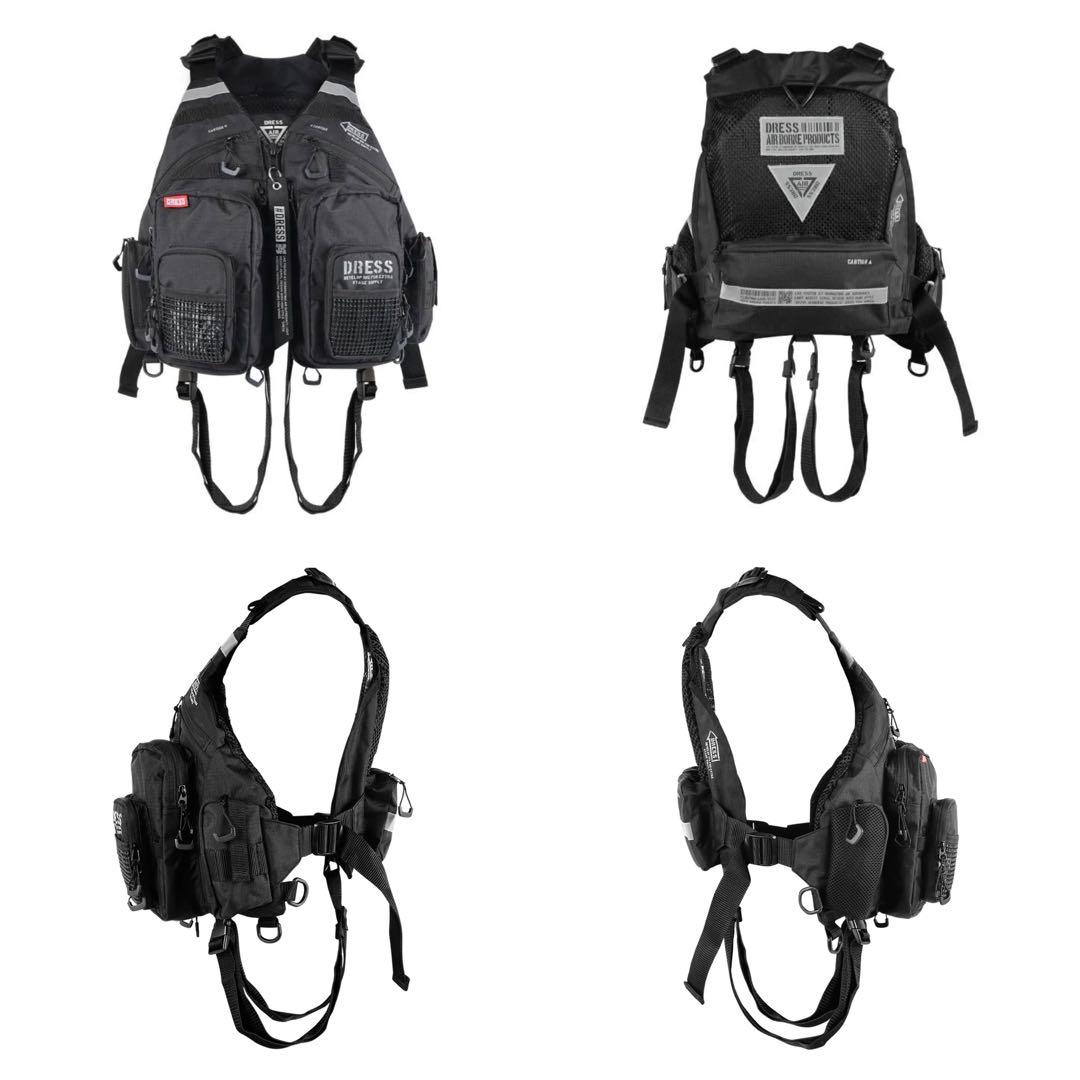 DRESS ライトゲームベスト フィッシングベスト