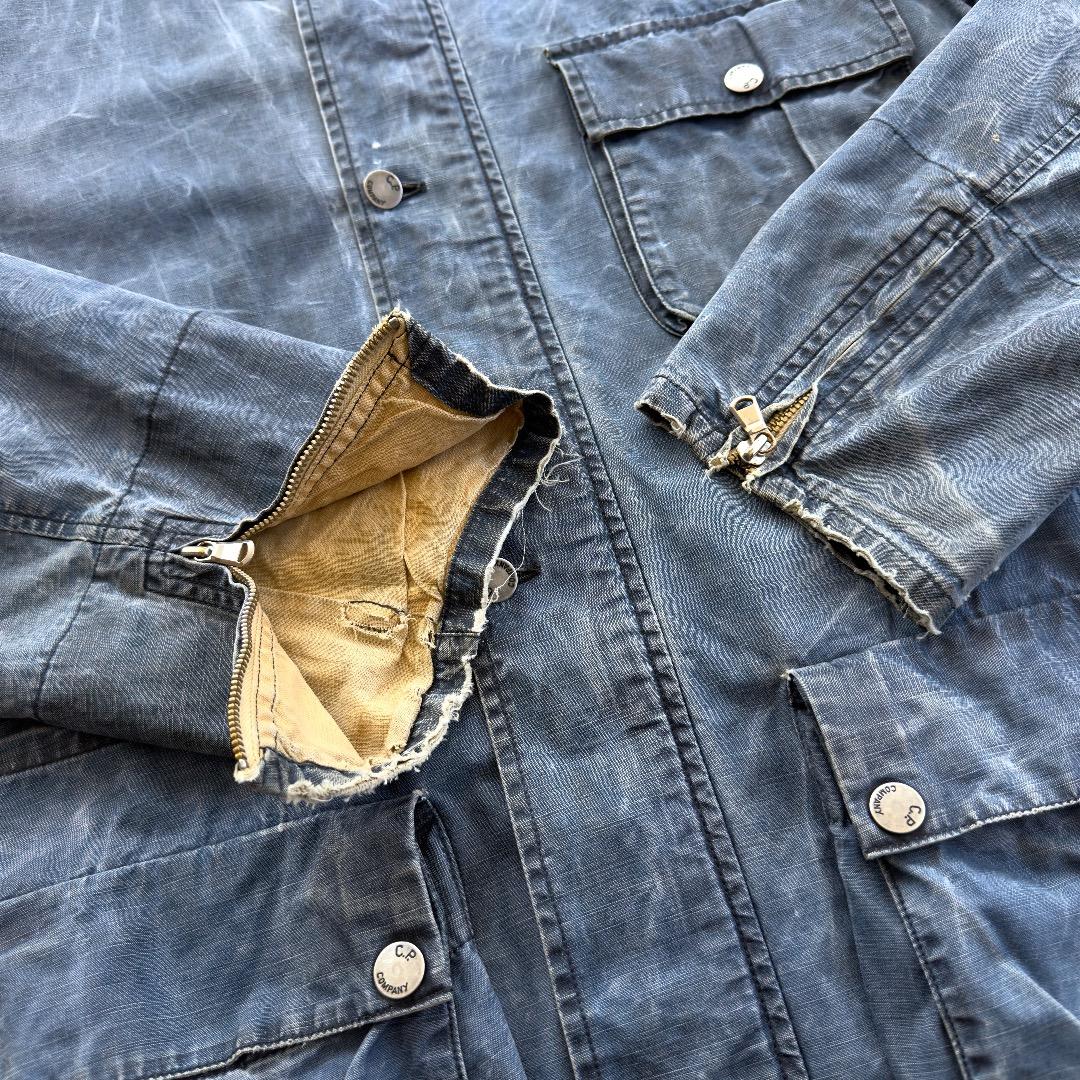 【Vintage】C.P.COMPANY ミッレミリアジャケット 52 ブルー