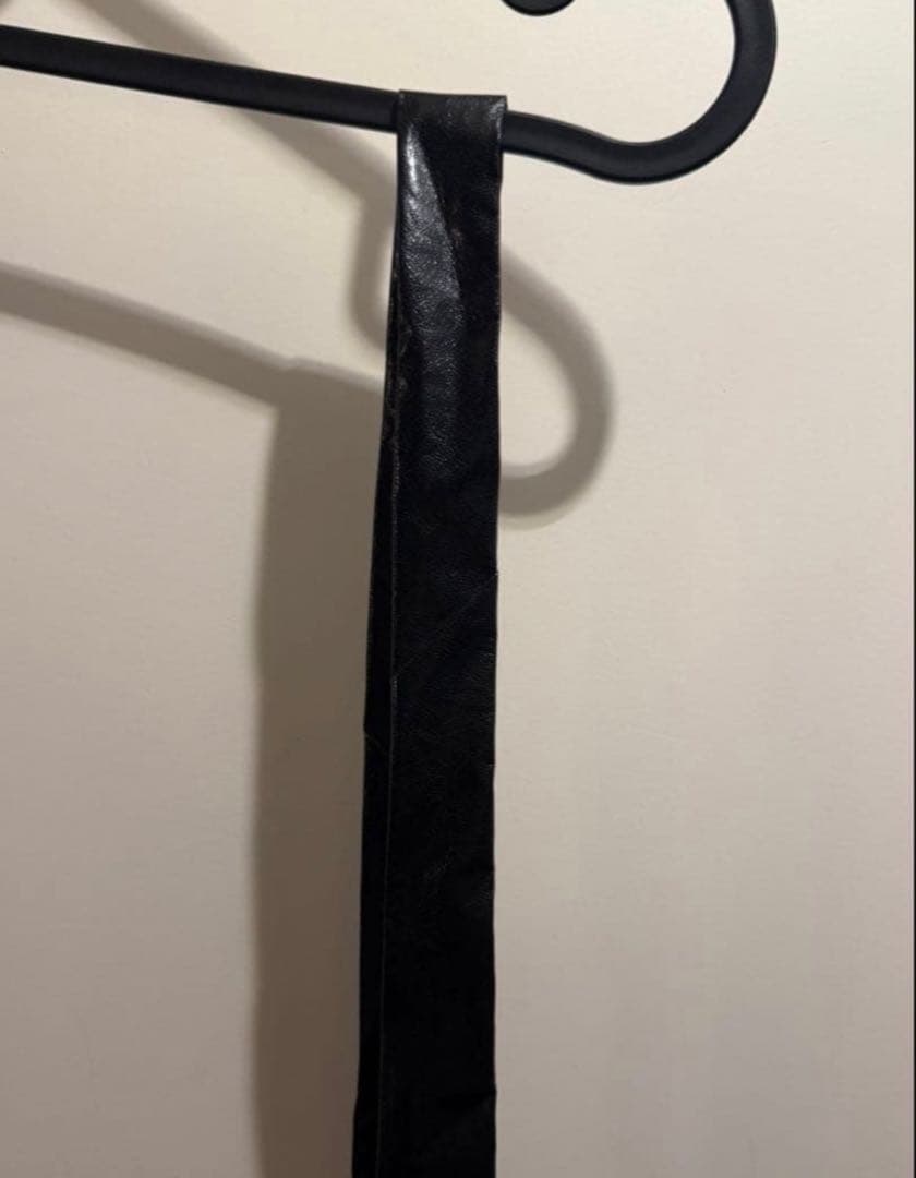 Vintage フェイクレザー　ネクタイ　Sullen OUR’s 成人式