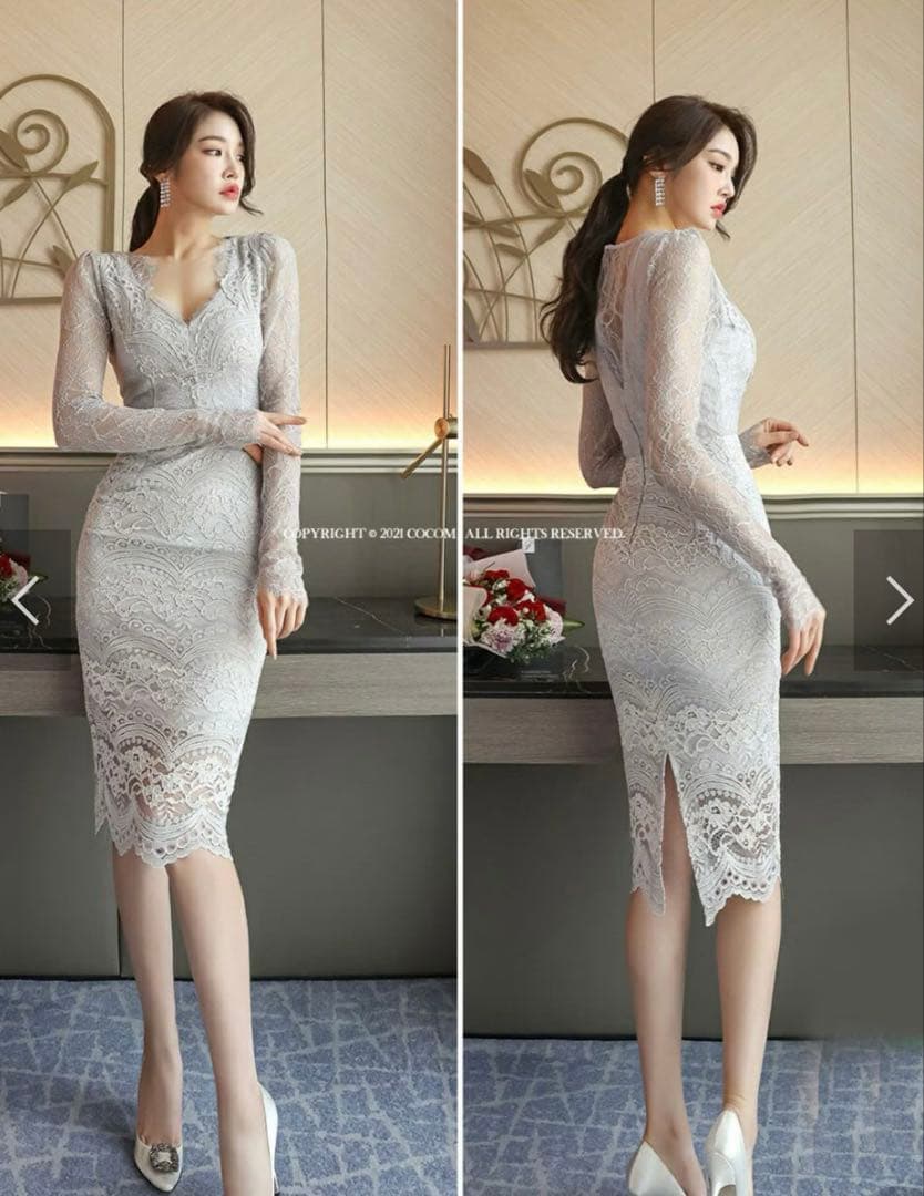 RANS ミディアムドレス Sサイズ