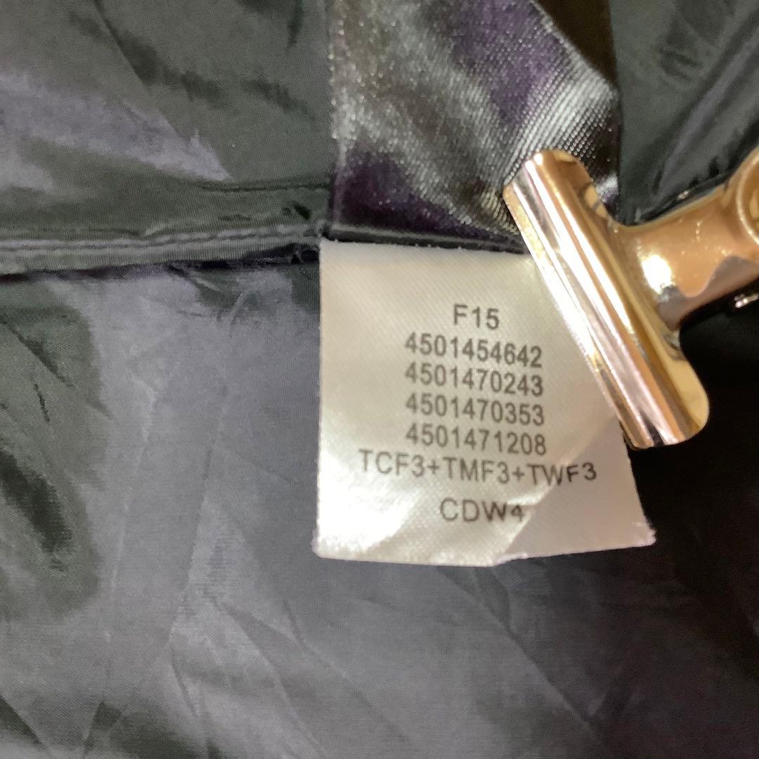 ノースフェイス 中綿ベスト ジップアップ 刺繍ロゴ グレー ワンポイント L