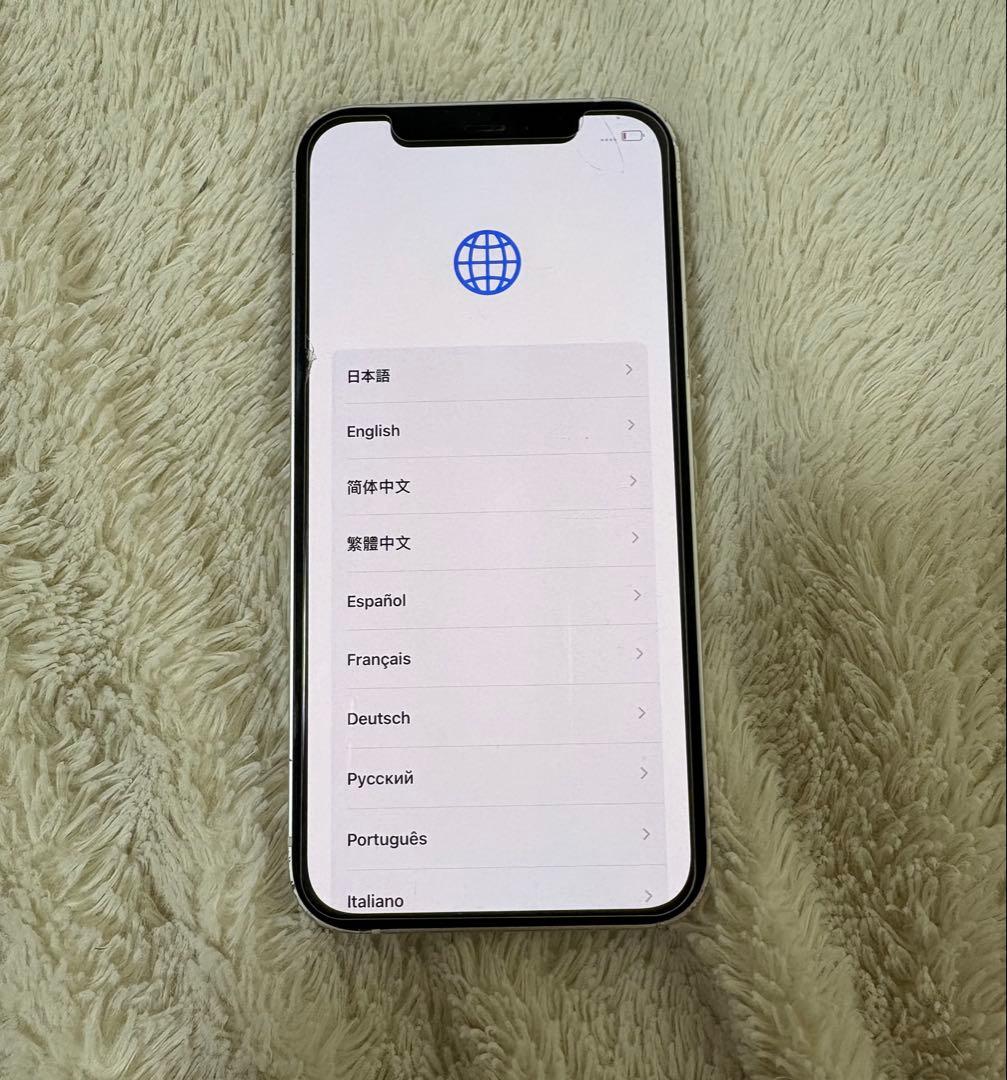 Apple iPhone 12ホワイト 本体 ジャンク品