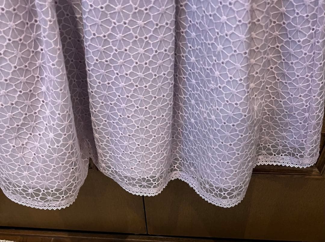 A.v.v.美品フォーマルドレス 薄い紫/ホワイトボレロ120㌢♡