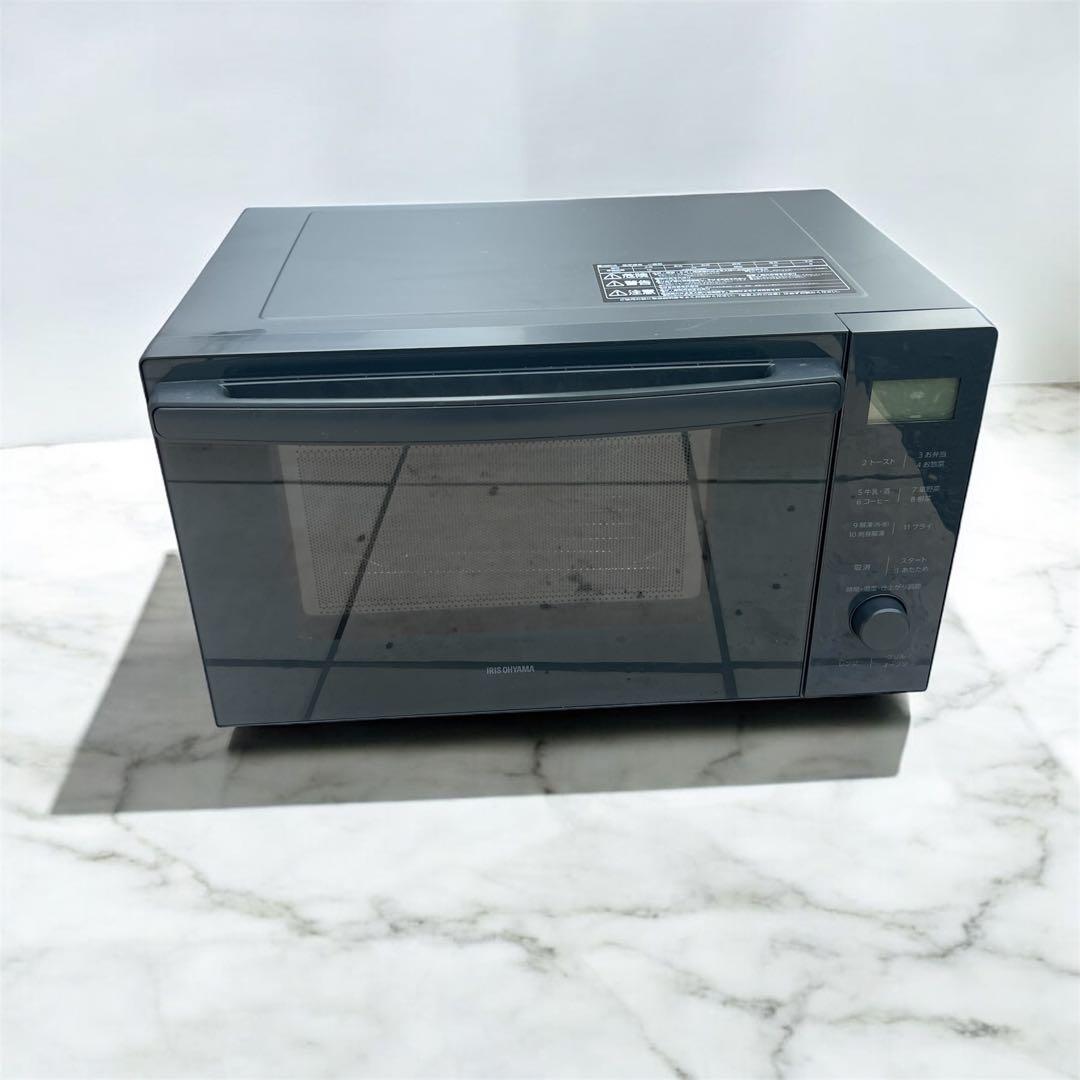 2023年製アイリスオーヤマ 電子レンジ MO-F1809-HA オーブンレンジ