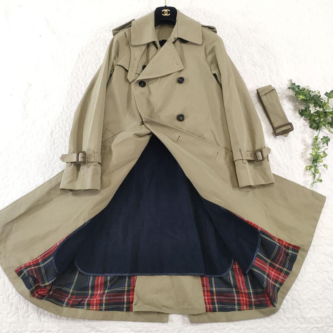 Drawer　ウールライナー付きトレンチコート　ベージュ　38