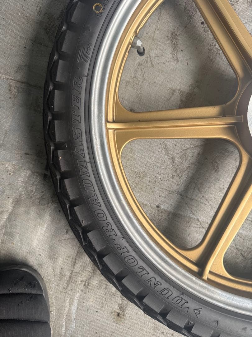 cb250t.400t.250n.400n ビートタイプホイールタイヤ付きセット