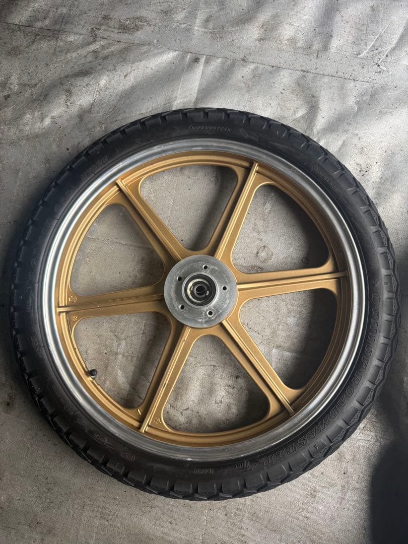 cb250t.400t.250n.400n ビートタイプホイールタイヤ付きセット