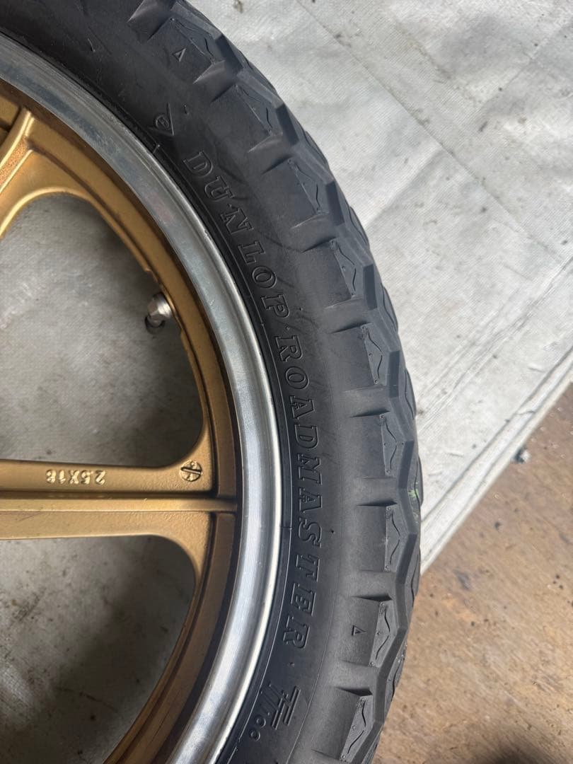 cb250t.400t.250n.400n ビートタイプホイールタイヤ付きセット