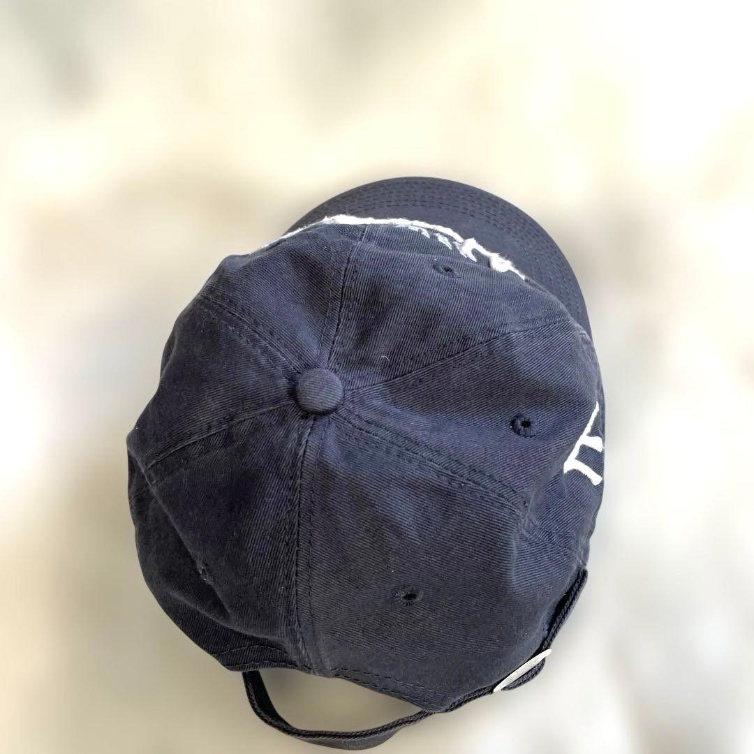 極希少❗️47 キャップ　ニューヨークヤンキース　スタジアム販売品　ライトネイビー