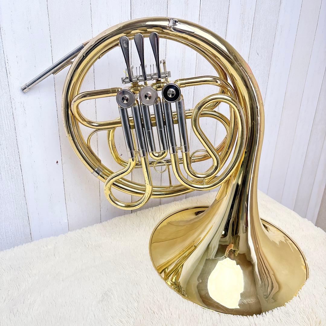 YAMAHA YHR-313 フレンチホルン シングル マウスピースなし