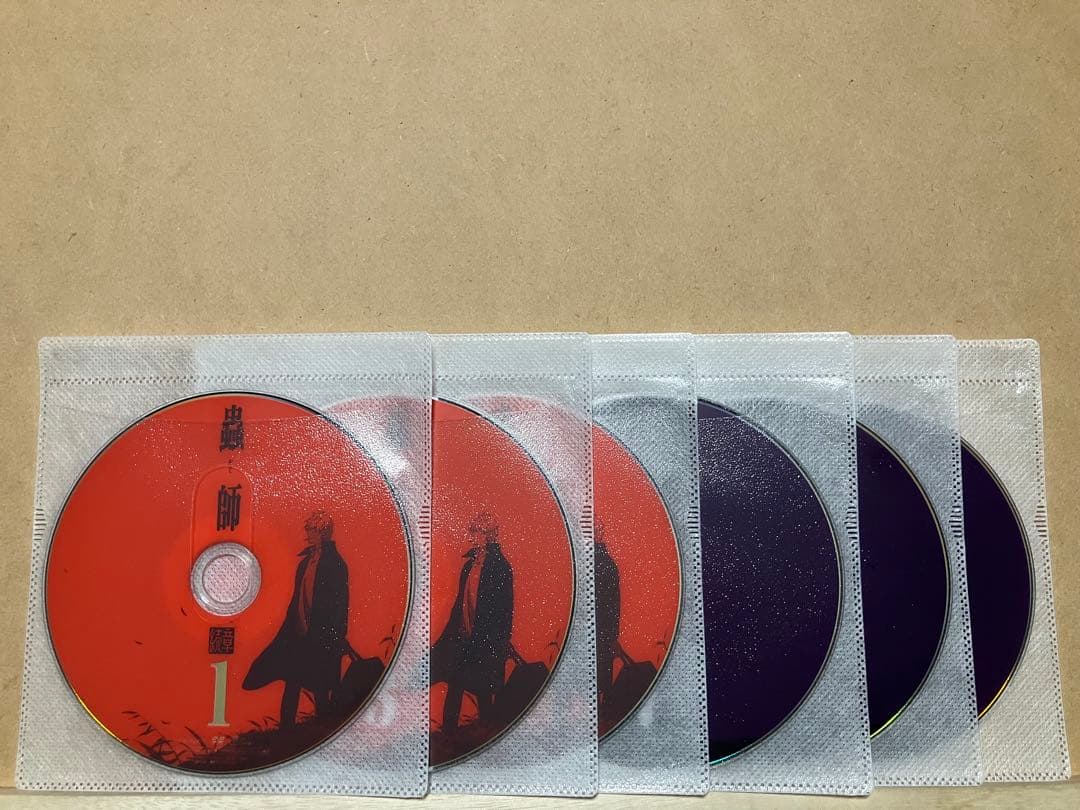 蟲師/全9巻　蟲師続章/全11巻　特別編/全2巻　DVDレンタル版アニメ全22巻